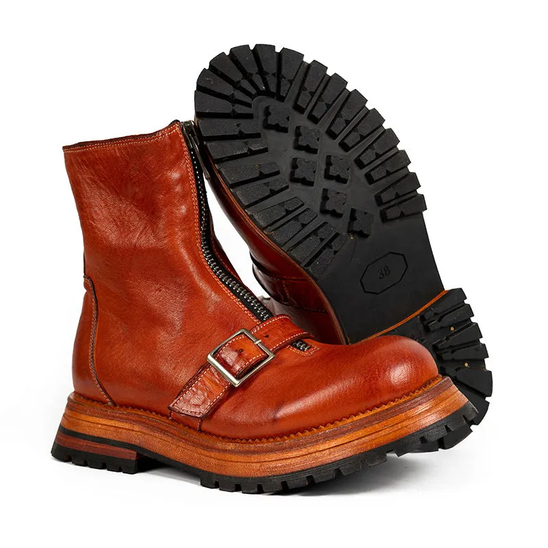 Men's Zip Engineer Boots
