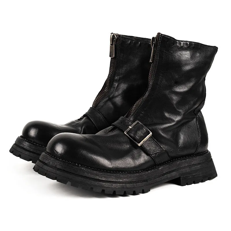 Men's Zip Engineer Boots