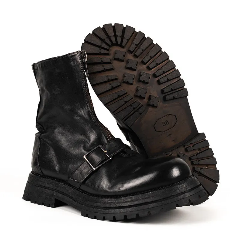 Men's Zip Engineer Boots