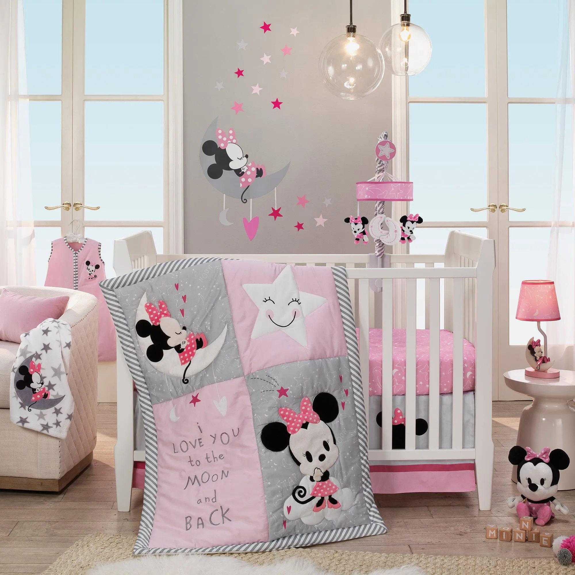 Minnie Mouse Fitted Crib Sheet