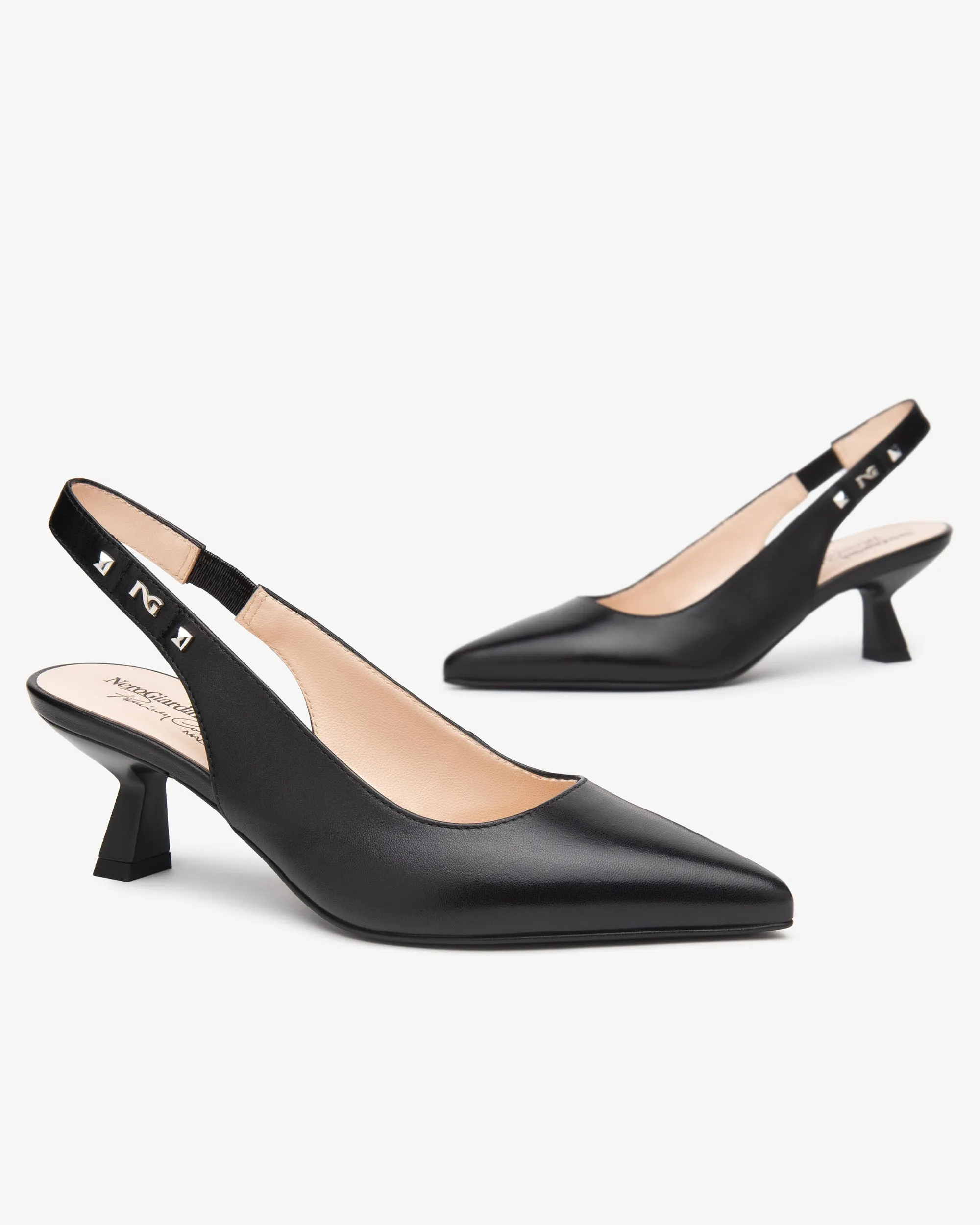 Nappa Pandora Slingback Shoes