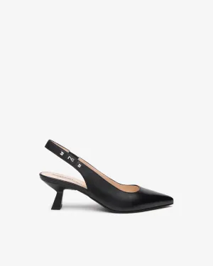 Nappa Pandora Slingback Shoes