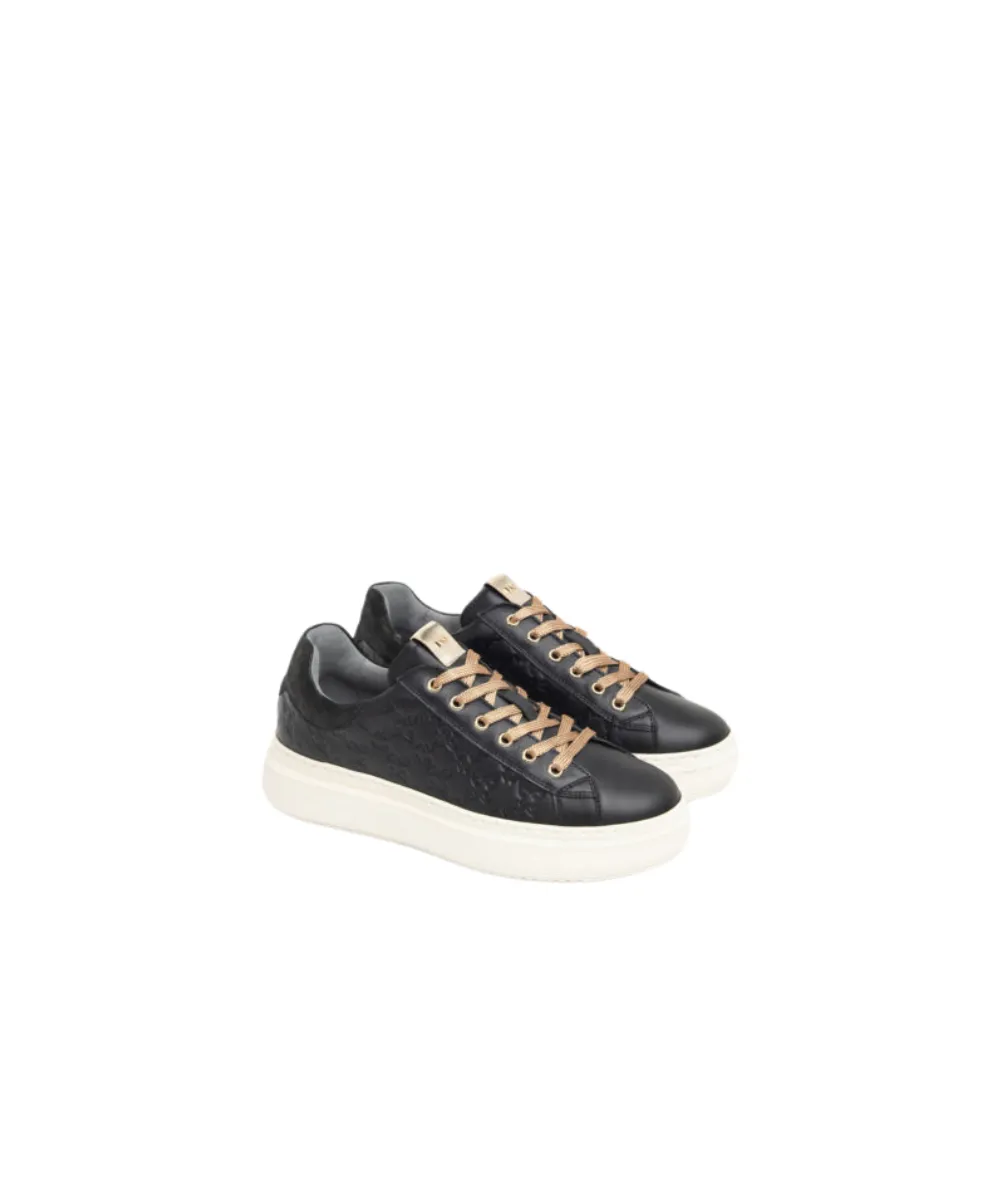 NERO GIARDINI TRAINERS IN BLACK