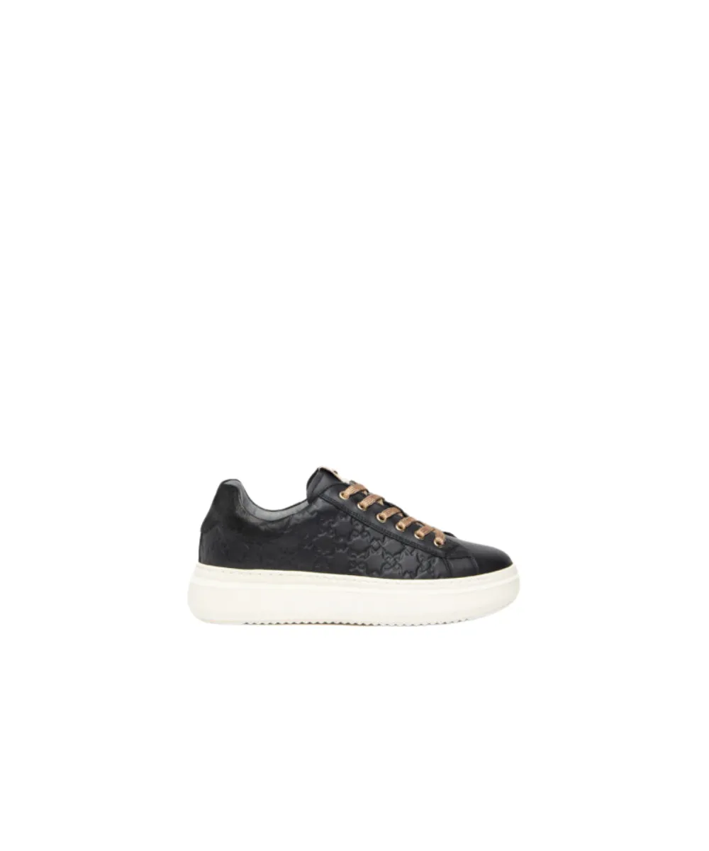 NERO GIARDINI TRAINERS IN BLACK