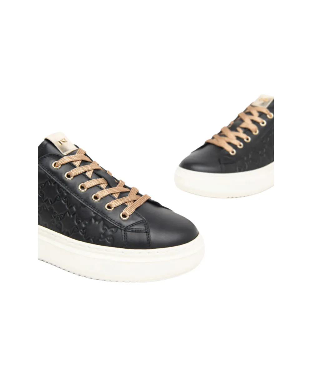 NERO GIARDINI TRAINERS IN BLACK