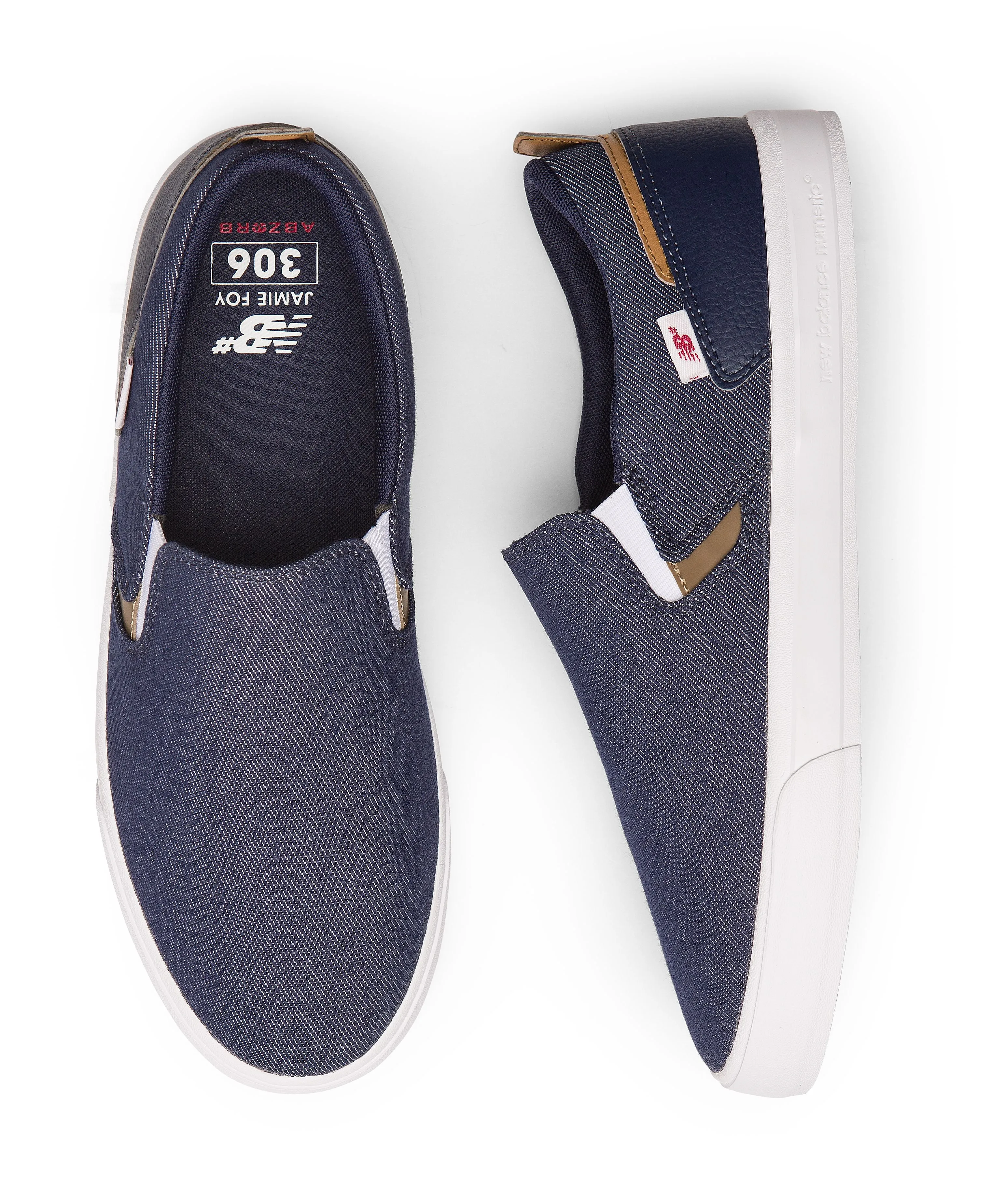 New Balance Numeric Jamie Foy 306L Skateboard Shoe - Navy/White