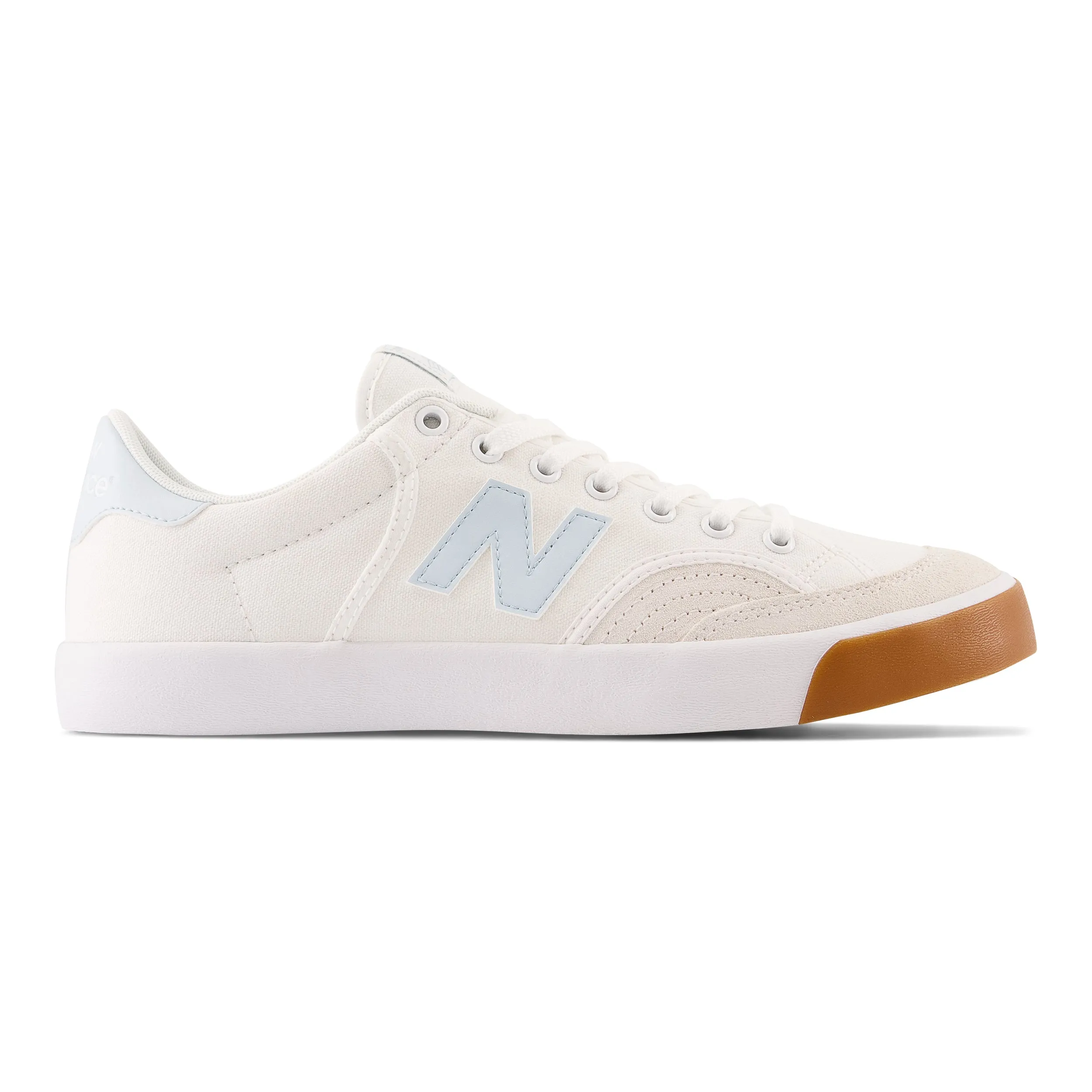 New Balance Numeric Pro Court 212 Skateboard Shoe - White/Light Blue