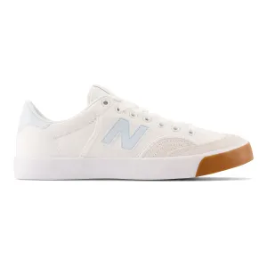 New Balance Numeric Pro Court 212 Skateboard Shoe - White/Light Blue