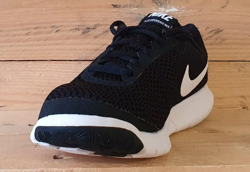 Nike Flex Experience Run 6 Low Trainers UK4/US6.5/EU37.5 881805-001 Black/White