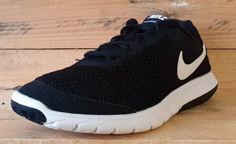 Nike Flex Experience Run 6 Low Trainers UK4/US6.5/EU37.5 881805-001 Black/White