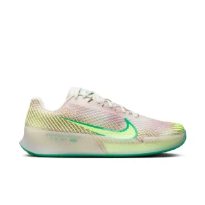 Nike Men's Air Zoom Vapor 11 Premium Tennis Shoes in PHANTOM/BARELY VOLT-STADIUM GREEN