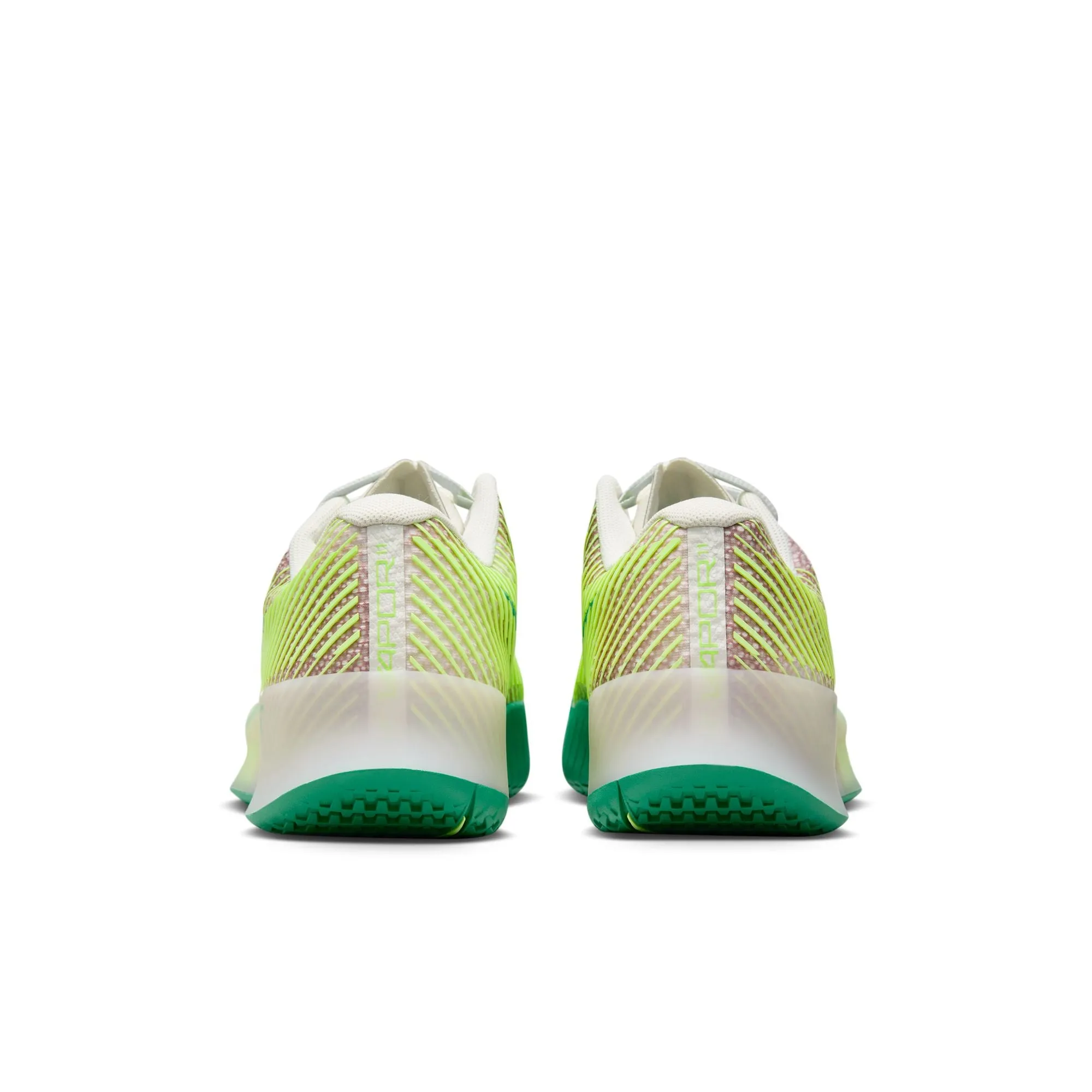 Nike Men's Air Zoom Vapor 11 Premium Tennis Shoes in PHANTOM/BARELY VOLT-STADIUM GREEN