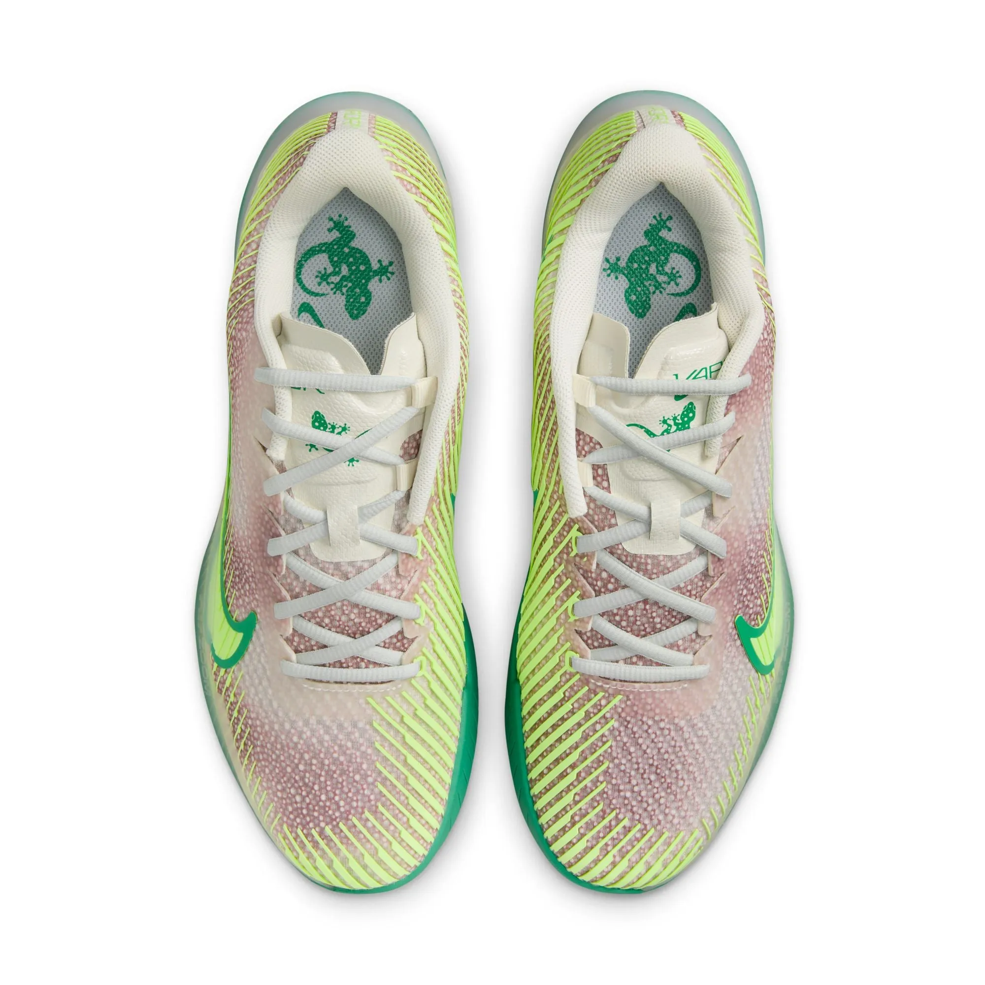 Nike Men's Air Zoom Vapor 11 Premium Tennis Shoes in PHANTOM/BARELY VOLT-STADIUM GREEN