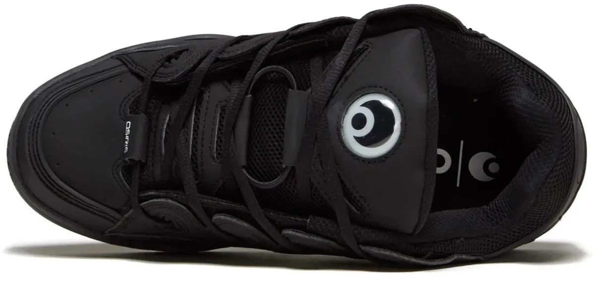 Osiris D3 OG Black Black Mens Skate Trainers Shoes