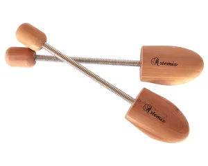 Pair Personalised Ladies Shoe Trees Cedar Wood Travel trees