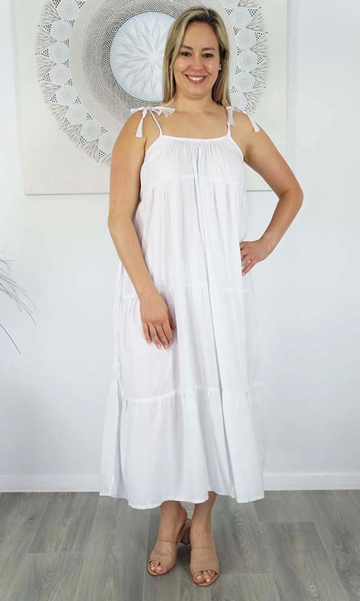 Rayon Dress Goa Plain, More Colours
