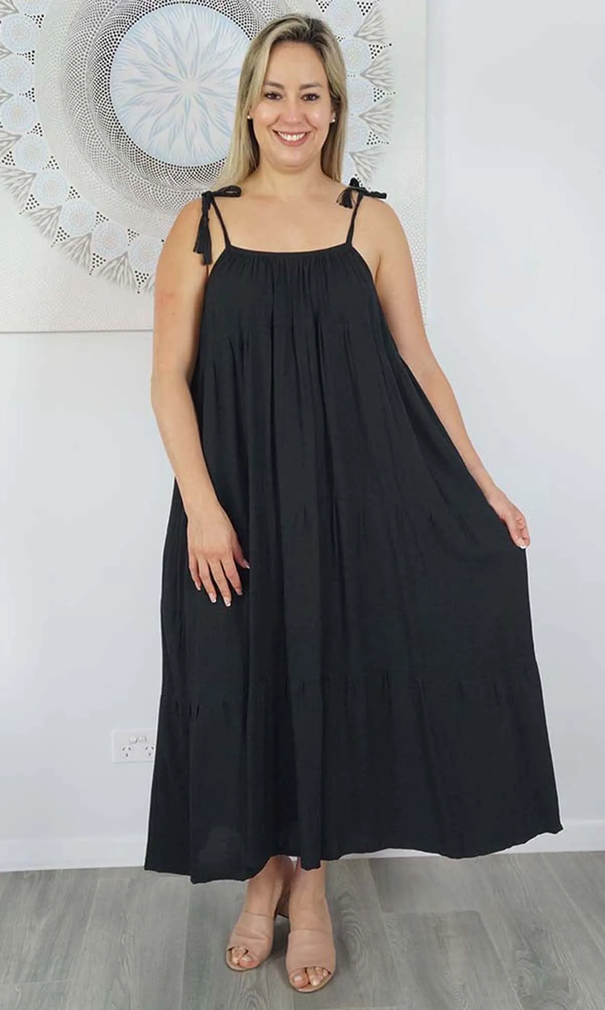 Rayon Dress Goa Plain, More Colours