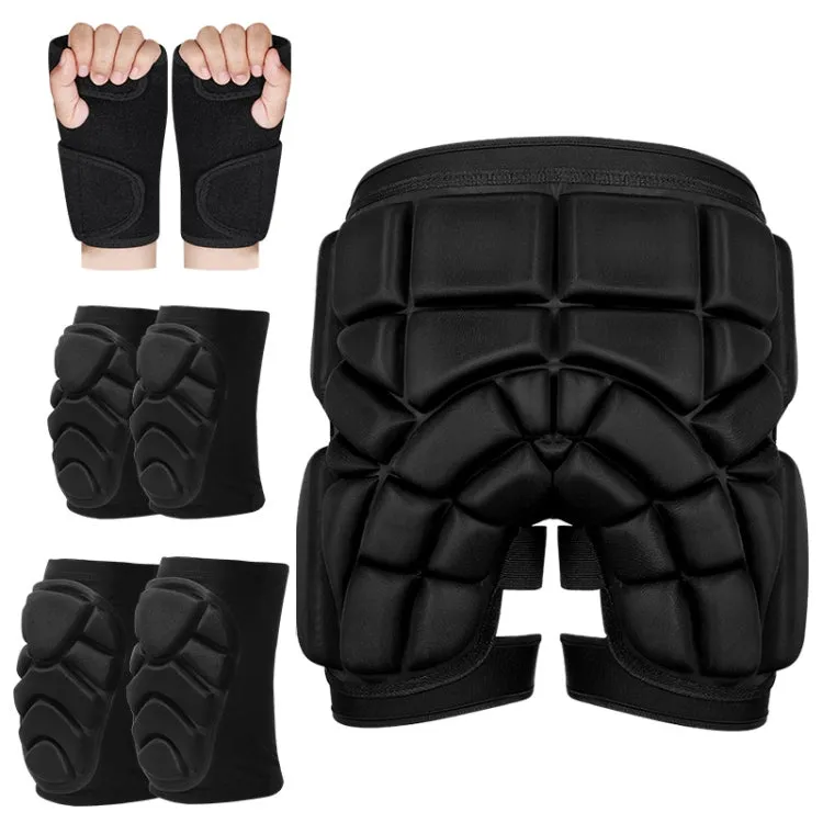Skating Hip Protector Hockey Pants Ski Sports Protective Gear, Style: Syringe Knee Protector(S)