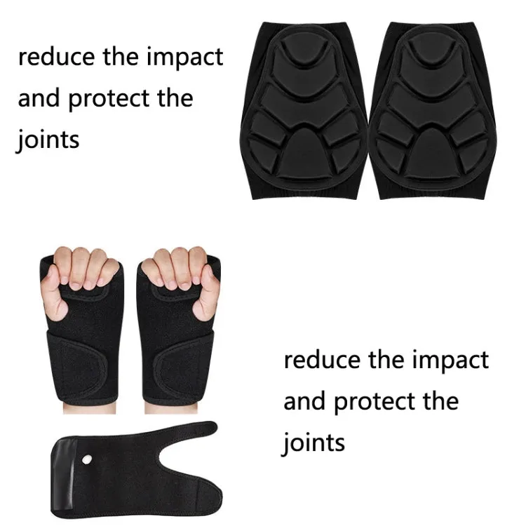 Skating Hip Protector Hockey Pants Ski Sports Protective Gear, Style: Syringe Knee Protector(S)