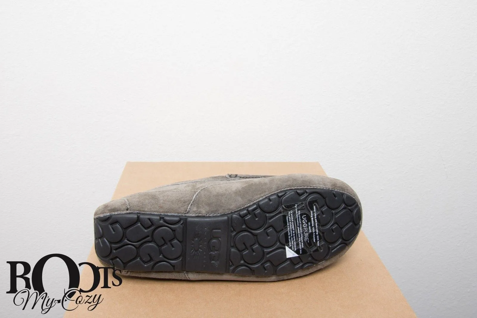 UGG Ascot Charcoal Slippers - Men's