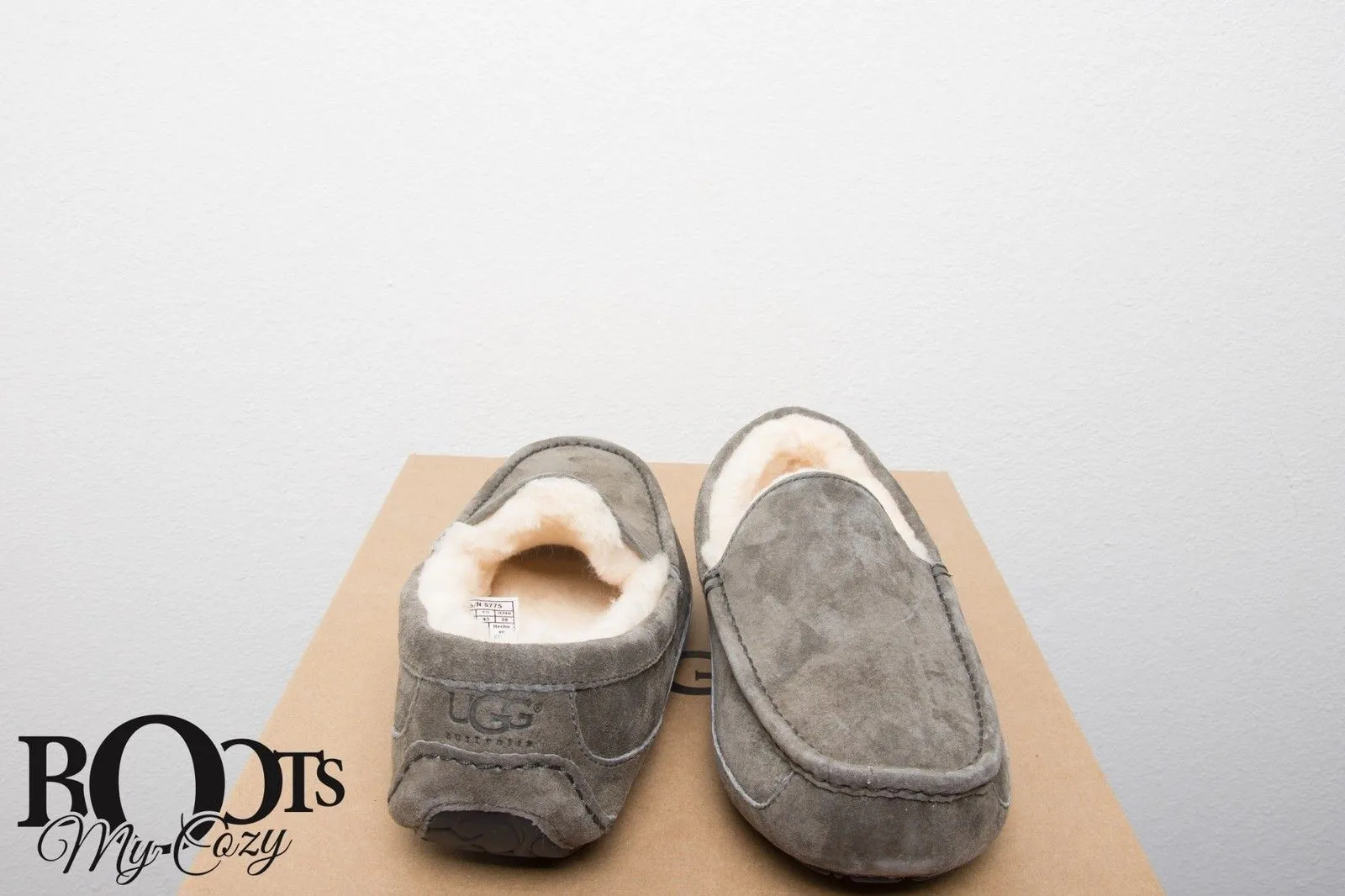 UGG Ascot Charcoal Slippers - Men's