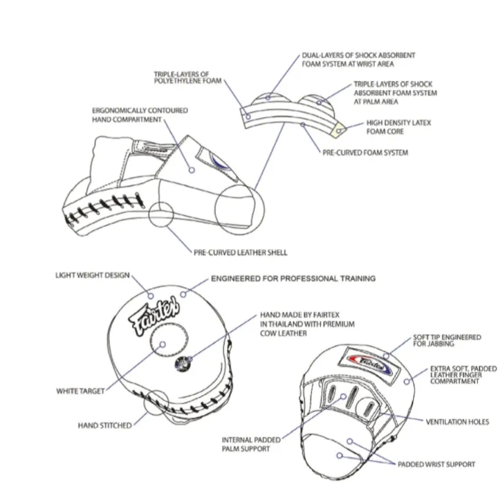 Ultimate Contoured Focus Mitts