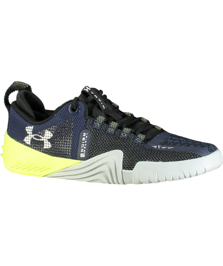 Under Armour Blue Tribase Reign 6 Trainers UK 8 EU 42 👞