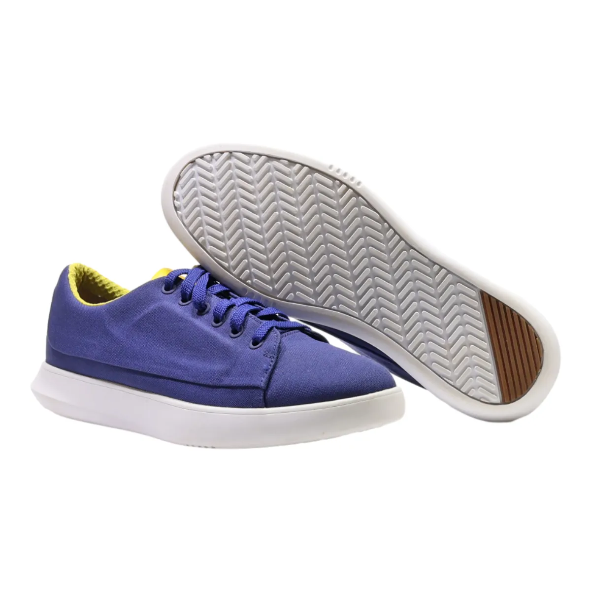 UNDER ARMOUR Sneaker Trainers Blue Canvas Mens UK 7