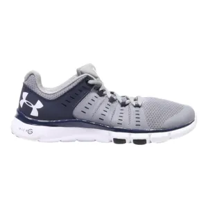 UNDER ARMOUR Sneaker Trainers Blue Synthetic Womens UK 6