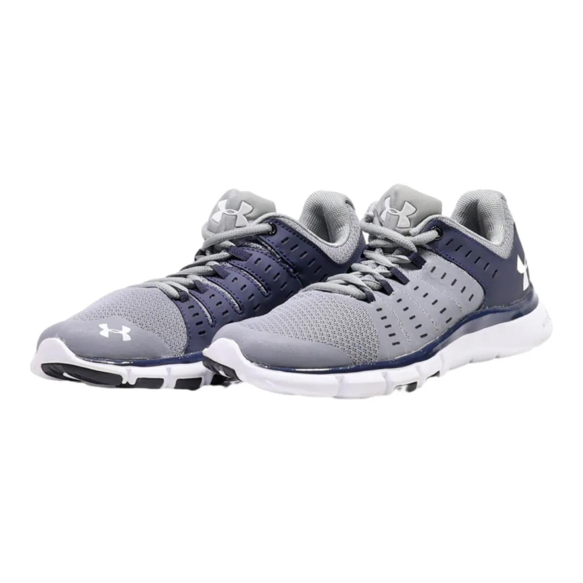 UNDER ARMOUR Sneaker Trainers Blue Synthetic Womens UK 6