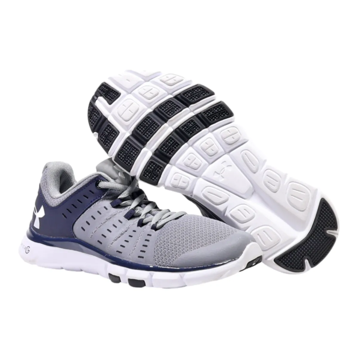 UNDER ARMOUR Sneaker Trainers Blue Synthetic Womens UK 6