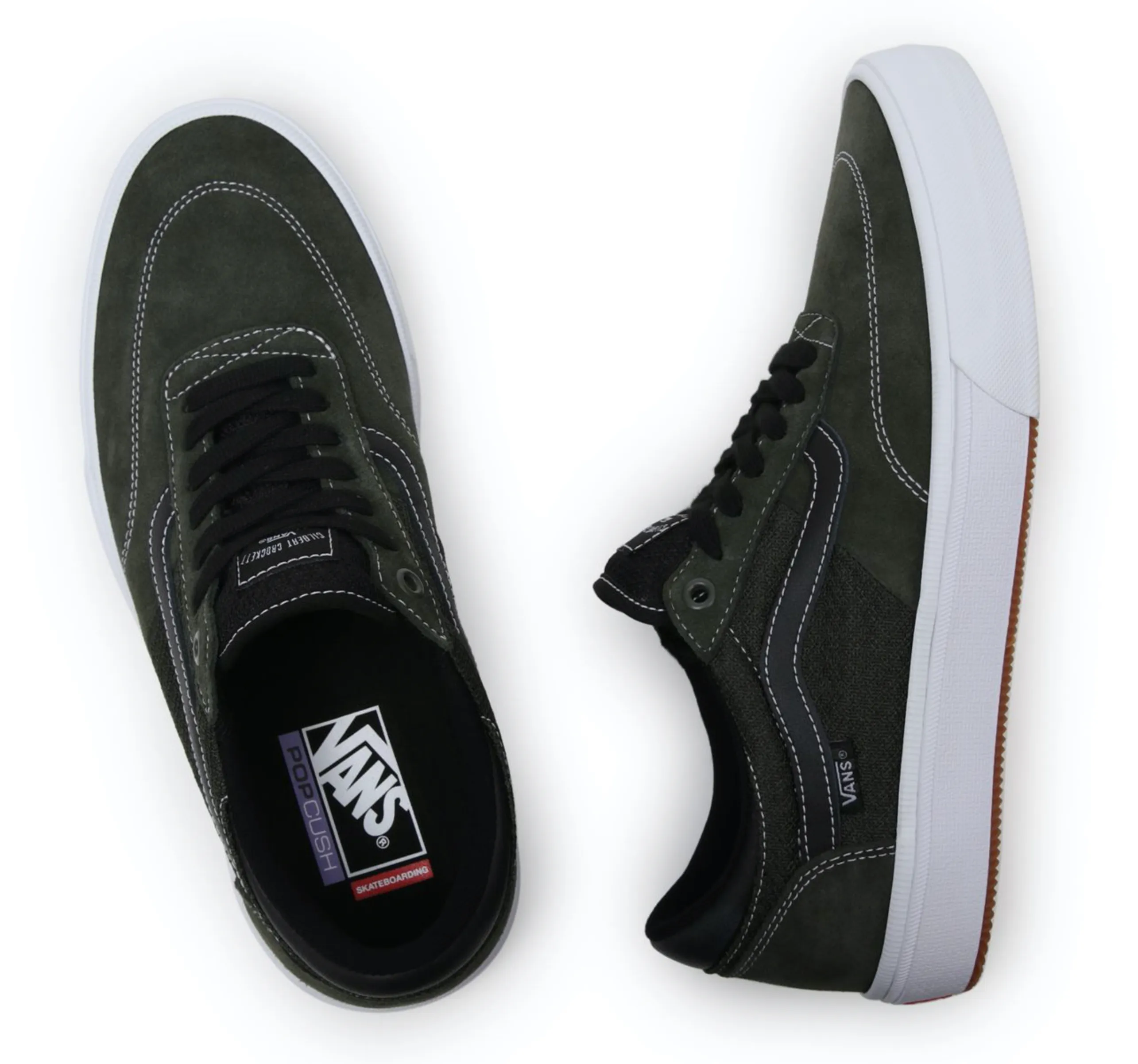 Vans Gilbert Crockett Shoes Black/Forest Night
