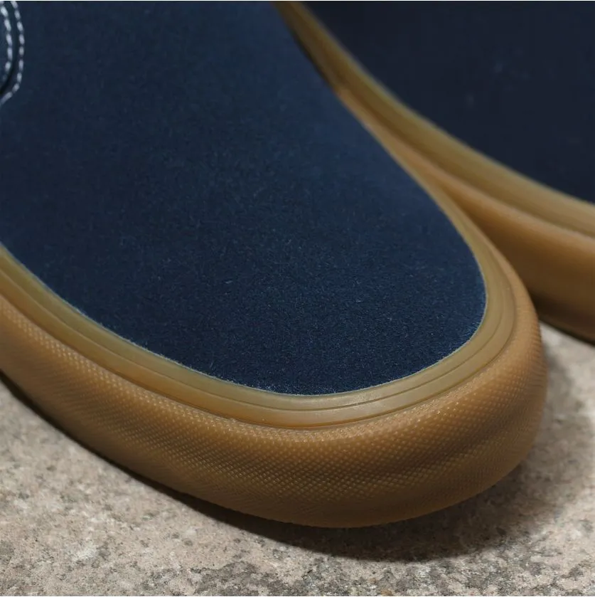 Vans Slip On Pro Skateboard Shoe - Navy/Gum
