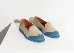 Wingtip Loafer in Blue - A Stylish and Fashionable Choice